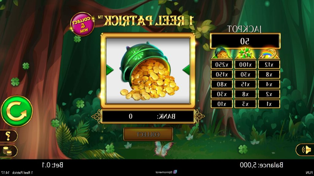 Review Game Slot 1 Reel Patrick: Menyusuri Dunia Keberuntungan Irlandia